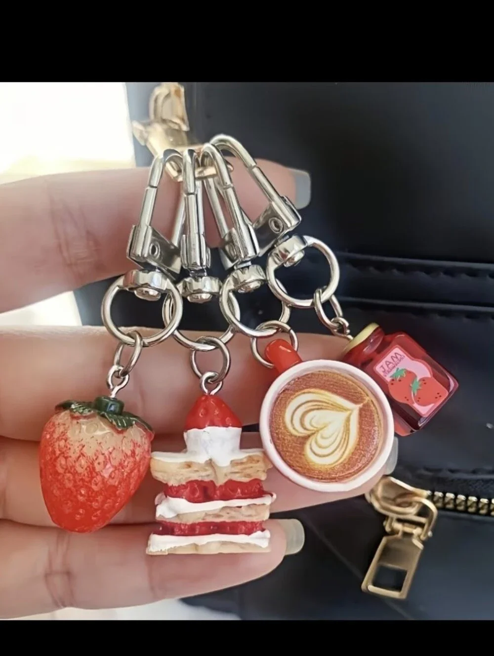 Adorable Bag Small Charm/ Keychain NEW. 4 Choices: Price For 1 Charm